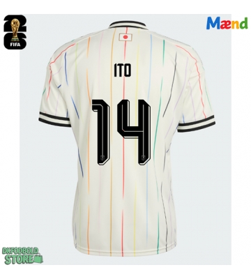 Japan Junya Ito #14 Replika Udebanetrøje VM 2026 Kortærmet